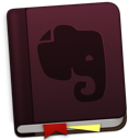 Evernote Purple Bookmark Icon 128x128 png